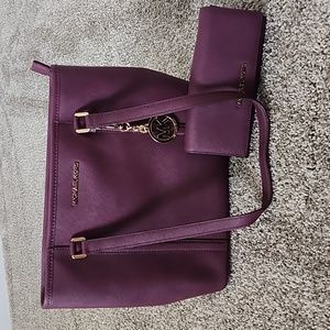 Authentic Michael Kors purse and wallet